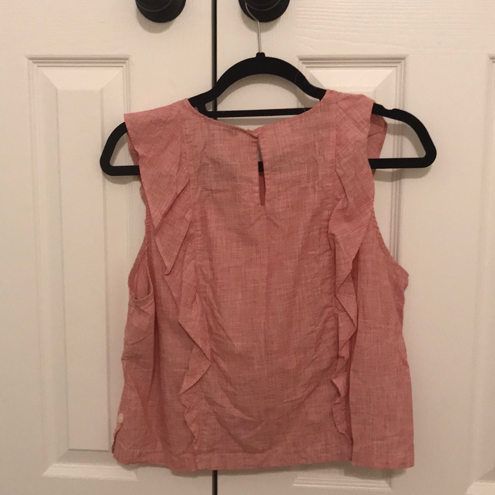Madewell Ruffle Tank - Picture 2 of 3